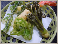 山菜の天ぷら