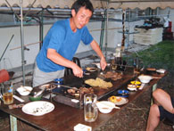野外バーベキュー